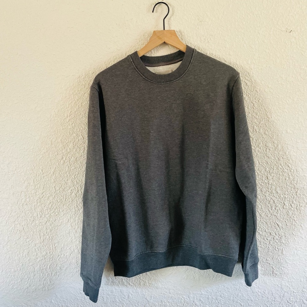 Everlane Organic Cotton TrackCrewneck Sweatshirt NWT - Picture 1 of 10